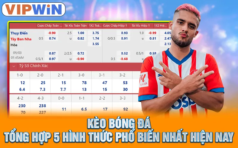 kèo bóng đá vipwin