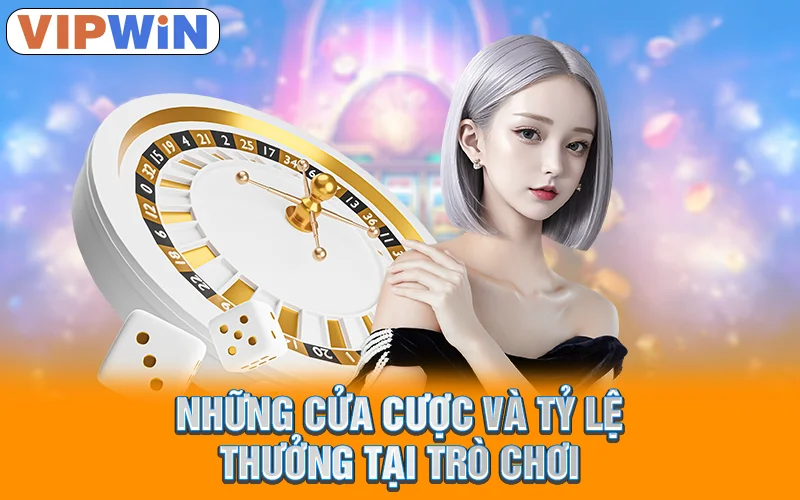 Lightning Roulette - Tựa Game Casino Đình Đám Hàng Đầu Vipwin 2 Những cửa cược và tỷ lệ thưởng tại trò chơi