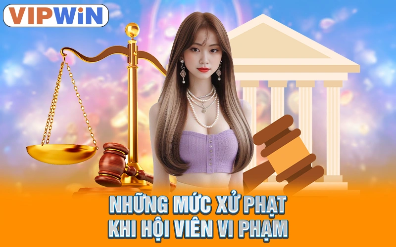 Điều Khoản & Điều Kiện VIPWIN | Quan Trọng Không Thể Bỏ Lỡ 3 Những mức xử phạt khi hội viên vi phạm